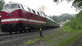 BR 118 770-7 (DR Deutsche Reichbahn) E774 Cranzahl nach Leipzig - Annaberg-Buchholz unt. Bf.