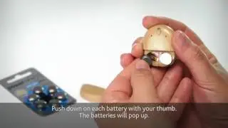 Change the Cochlear™ Kanso™ Sound Processor Batteries