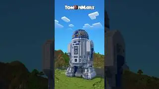 R2-D2 Minecraft Survival Base | Star Wars house #minecraft #starwars