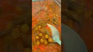 Okra stew very healthy arabic dish #food #healthy ​​⁠ Here&rsquo;s a classic Lebanese Okra Stew (Bamia)