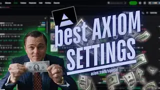 Best AXIOM settings for BEGINNERS ! (AXIOM GUIDE)