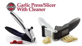 Norpro 1149 Garlic Press/Slicer with Cleaner