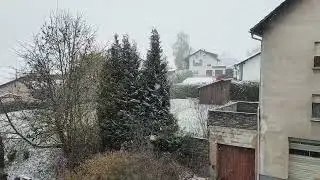 a snowy day.