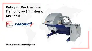Robopac Pack Kafes Tipi Manuel Filmleme ve Shrinkleme Makinesi