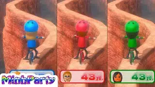 Wii Party U All Minigames Collection Peach Gameplay