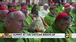 Summit at the Vatican wraps up