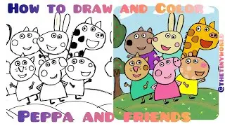 Peppa Pig| Gerald Giraffe| Pedro Pony| Suzy Sheep| Danny Dog| Candy Cat || Chronicles Of Friendship
