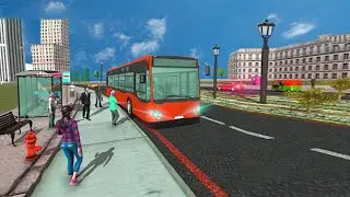 Heavy City Coach Bus Simulator । City Passenger Transport Driving Game । Android Gameplay