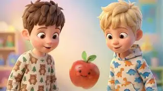 The Fruits Started Jumping&hellip; 🍎🍌🍓 Kids Song Surprise | Happy Songland