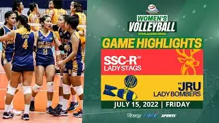 JRU vs SSC-R | Game Highlights | Stepladder Semis | NCAA Season 97 Women's Volleyball