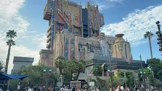 Guardians of the Galaxy MISSION BREAKOUT Rope Drop with Excellent Light Disney California Adventure 