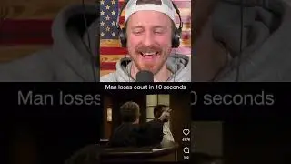 Man loses court in 10 seconds