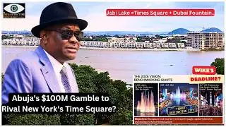 Wike Starts building Abuja's Dubai fountain but?....#Jabi Lake #abuja #nyesomwike