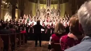 Cor Jesu sings the Christmas Blessing