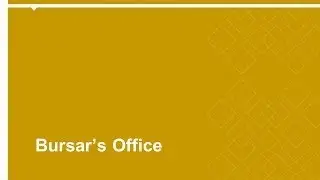14 01 16 Bursar's Office   Graduate Orientation