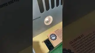 Stock jeep wrangler headlight vs custom LED headlights