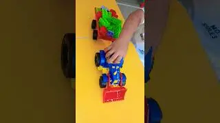 синий трактор #синийтрактор #длядетей #homeanimals #mashing