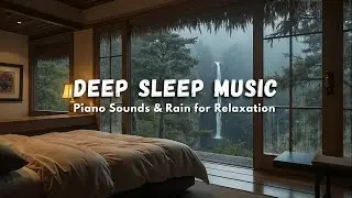 Night Rain Dreamscape ✨ Warm Piano Ambience for Peaceful Rest