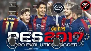 PES 2017 PC On Android  GameHub Emulador Gameplay On Android OFFLINE Setting 60 FPS (POCO F7)