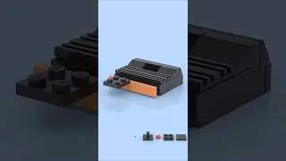 LEGO Microscale Atari 2600 🎮 Retro Gaming Shrunk to Brick Size! 🧱✨ #lego