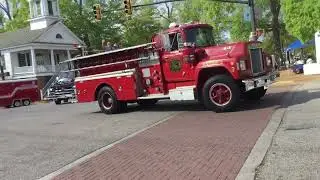 Cheraw SC Antique Fire Truck Parade 2025.