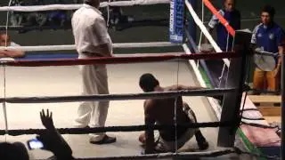 MAIN EVENT FIGHT- A'asa wins by a KO in the 1st Round