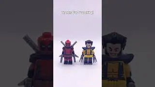 LEGO Deadpool and Wolverine from Deadpool 3! #lego #deadpool3 #marvel #deadpool #wolverine
