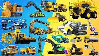 TOP Machine Synthesis - Digger, Hammer, Auger, Grapple,  Ripper, Clamshell, Truck, Excavator, Crane