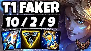 T1 Faker Ezreal vs Syndra [ MID ] Korea Grandmaster Patch 13.11 ✅
