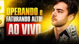 Live EBINEX : Trade AO VIVO - ALAVANCANDO BANCA