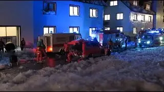 Alarmowo!!! Niezidentyfikowana substancja na klatce schodowej!!! W akcji SGRChem i JRG 3!!!
