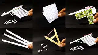6 Simple Paper Toys making | Amazing | Awesome life hack for Home