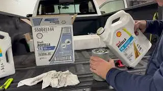 November 30, 2025 oil change on my 2022 dodge ram 3500 diesel 
