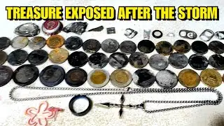 Treasure Exposed after the Tropical Deppresion