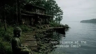 Deep Silence at the Lakeside Cabin | Relaxing Nature Sounds