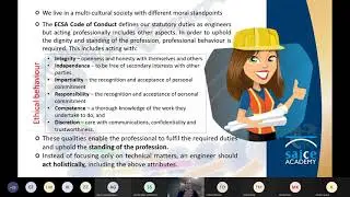 SAICE Student Webinar ''The Ethical DNA of a Civil Engineer''