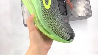 NIKE Air Max 720 Black/Bright Green 2019