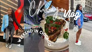 CHICAGO VLOG, Willis Tower, exploring the city, & restaurants.