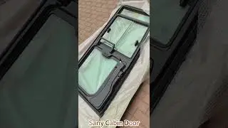 Sany Cabin Door New Part Unboxing: Does This Workmanship Meet Your Accessory Needs?#xcavator #Cabin