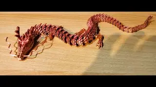 Red Gold Dragon
