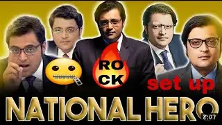 Arnab Goswami - The National Hero  __ Nationalist __ Arnab Goswami Savage Life  ,thug life _HD