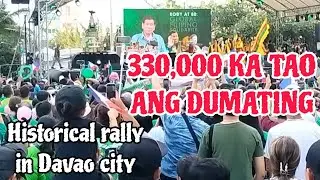 GLOBAL FILIPINO SOLIDARITY RALLY 330,000 ANG DUMALO DAVAO CITY