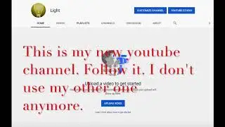 New Youtube Channel