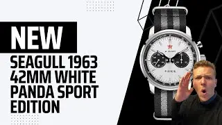 UNBOXING: New Seagull 1963 42mm white panda sport edition #unboxing
