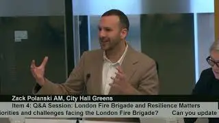 Is the London Fire Brigade ready if two major climate events happen in succession? | Zack Polanski