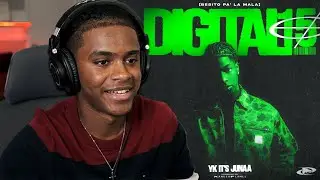 (REACCION) Yk It&rsquo;s Junaa - Digital 15 📟 (Besito Pa' La Mala) | Visualizer |