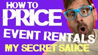 How To Price Event Rentals - Party Rental Business Tips - Product Pricing Strategy