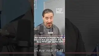 #ICE GESTAPO AMPING UP IN #STATENISLAND #NYC #breakingnews #trump #iceraids #lamigra #podcast #news