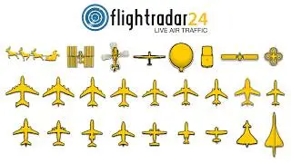 Every Flightradar24 Plane Icon Explained