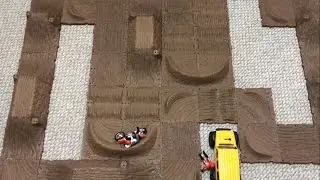 Toy dirt bike track 2022 pt1